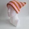 Thumbnail for Gehaakte muts | Lichtroze en oranje