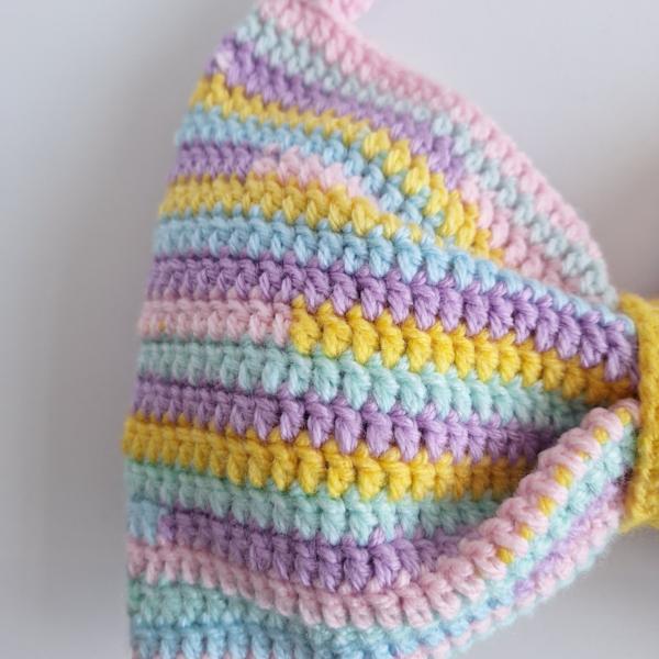 Gehaakte strik tas | Pastel