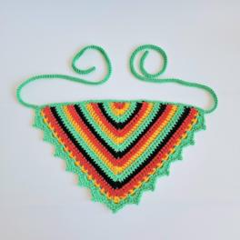 Gehaakte bandana | Reggae vibes