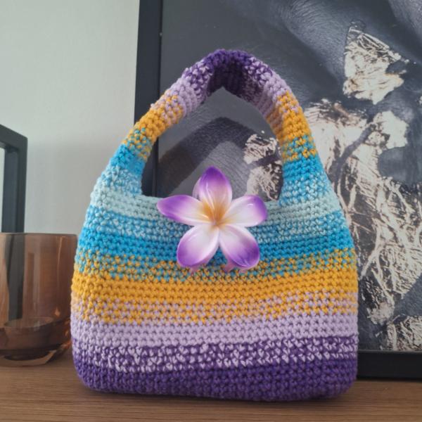 Gehaakte tas tropical | Bahama's