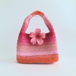 Gehaakte tas tropical | Malediven