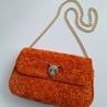 Thumbnail for Geweven crossbody tas | Oranje en goud