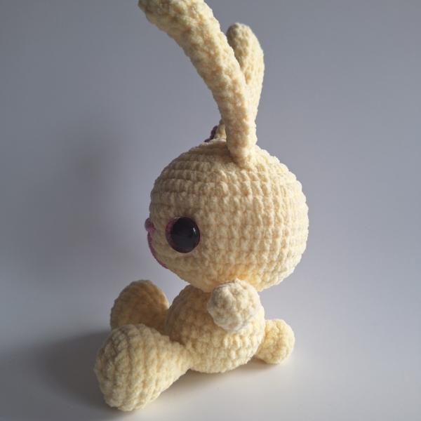 Gehaakte knuffel | Geel konijntje