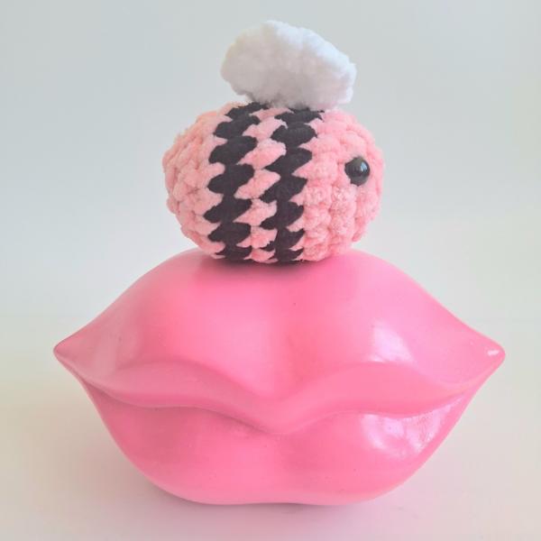 Gehaakte knuffel | Lichtroze bij