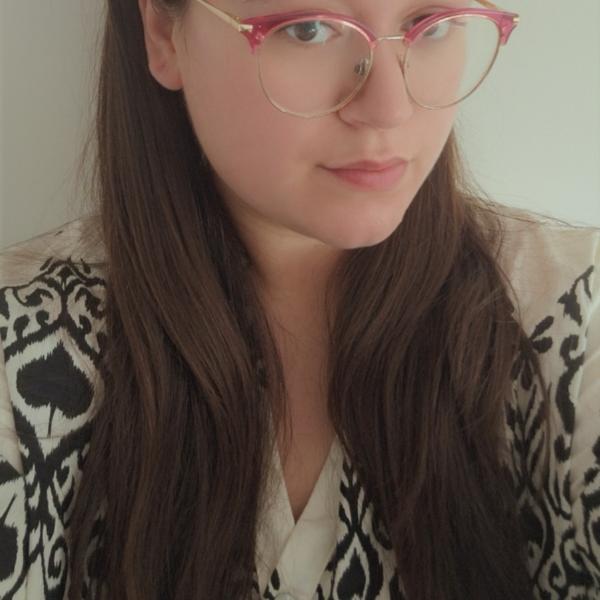 Gehaakte bandana | Geel, crème, groen, fuchsia en lichtroze