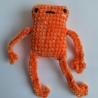 Thumbnail for Gehaakte knuffel 'Oranje kikker'