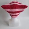 Thumbnail for Gehaakte muts | Lichtroze en knalroze