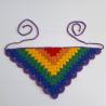 Thumbnail for Gehaakte bandana 'Pride regenboog vlag'