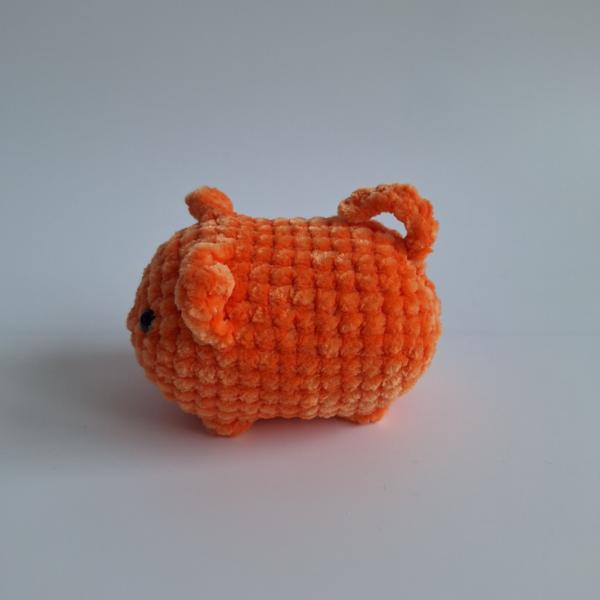 Gehaakte knuffel 'Oranje kat'