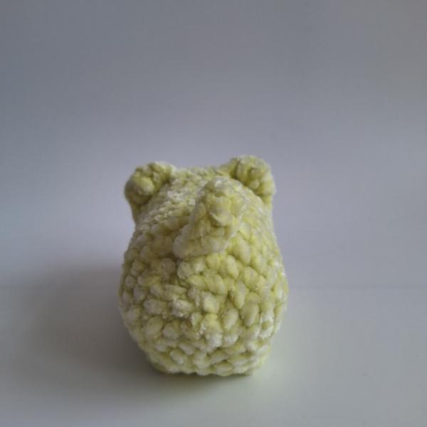 Gehaakte knuffel 'Gele kat'