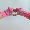 Thumbnail for Gehaakte handschoenen - gehaakte vingerloze handschoenen | Barbie girl