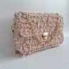 Thumbnail for Geweven crossbody tas | Beige en goud