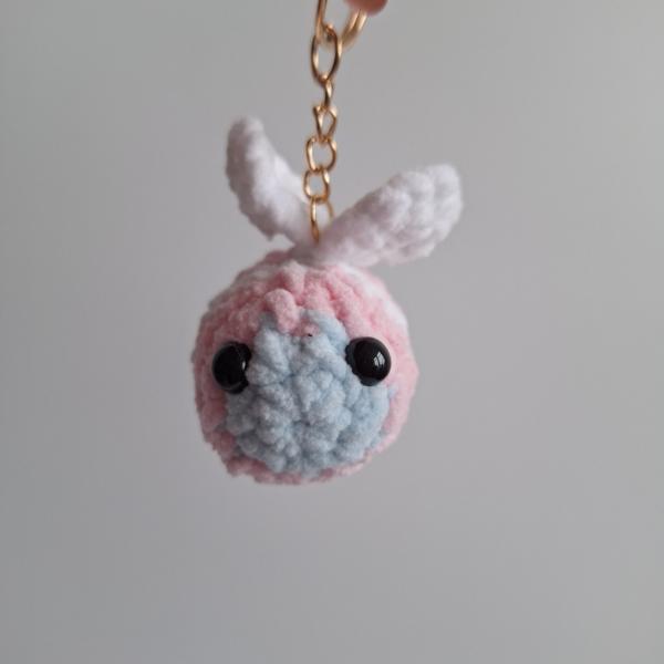 Gehaakte sleutelhanger 'Transgender bij'