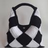 Thumbnail for Gehaakte checker handtas 'Zwart en wit'