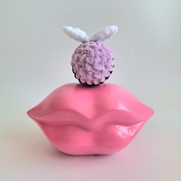 Gehaakte knuffel | Lila bij