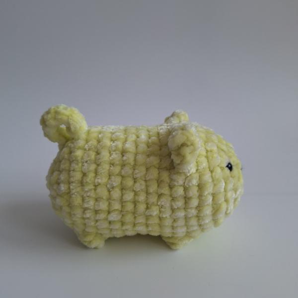 Gehaakte knuffel 'Gele kat'