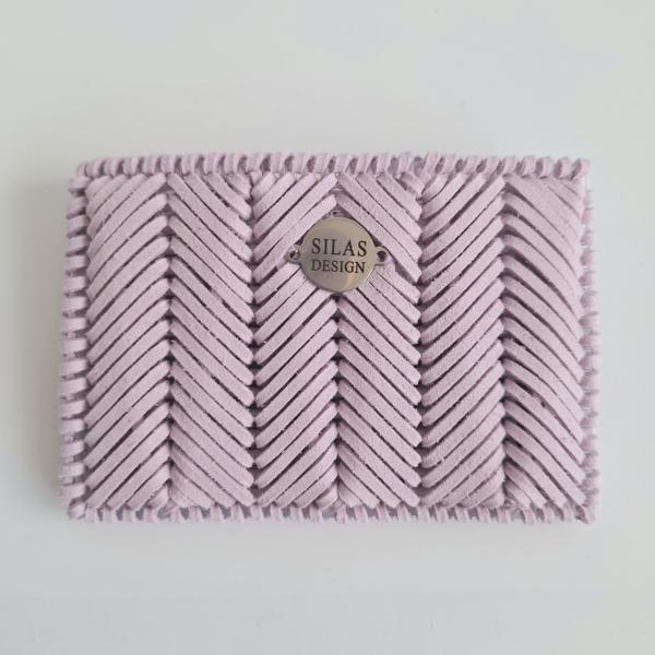 Geweven pasjeshouder | Lila