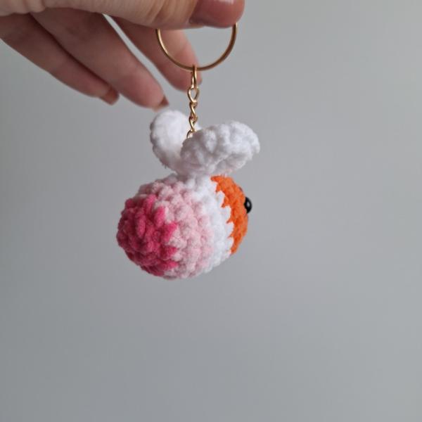 Gehaakte sleutelhanger 'Lesbische bij'