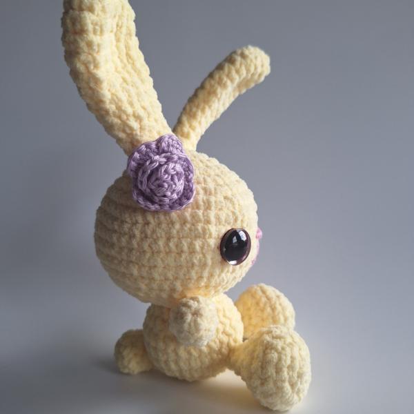 Gehaakte knuffel | Geel konijntje