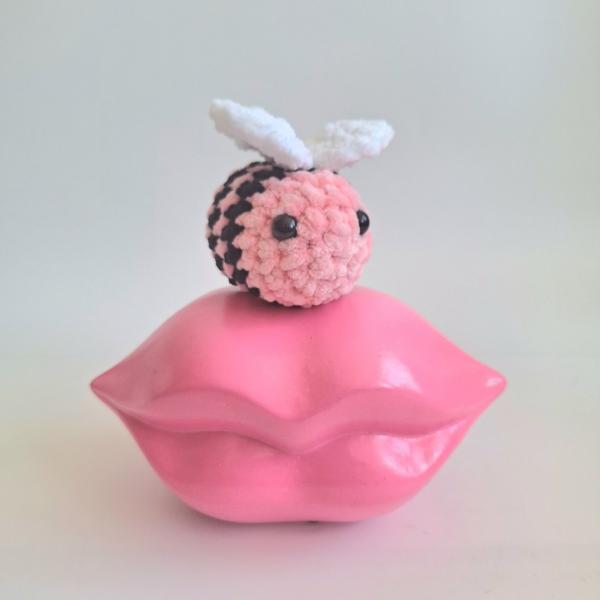 Gehaakte knuffel | Lichtroze bij