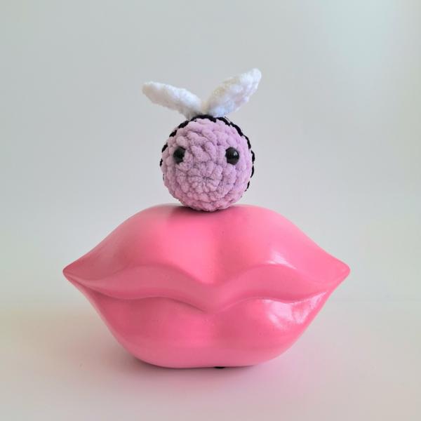 Gehaakte knuffel | Lila bij