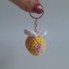 Thumbnail for Gehaakte sleutelhanger 'Grapefruit bij'