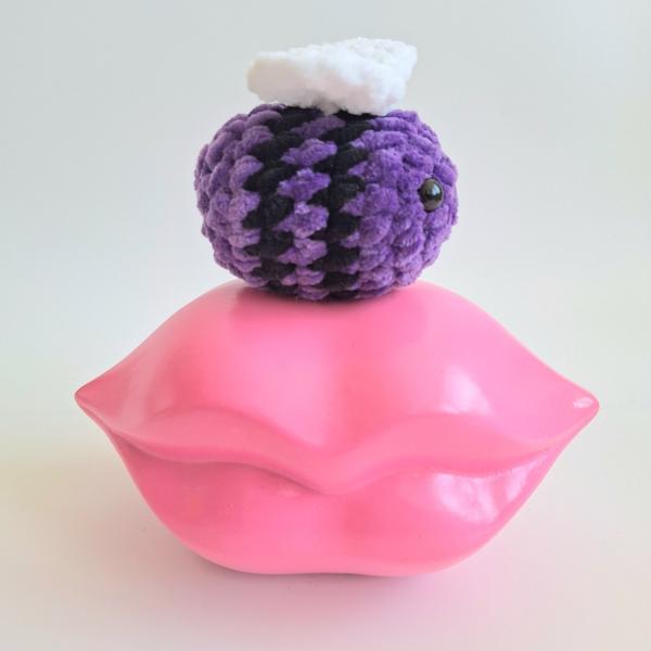 Gehaakte knuffel | Paarse bij