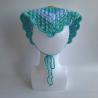 Thumbnail for Gehaakte bandana 'Mintgroen, turquoise en donkergroen'