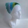 Thumbnail for Gehaakte bandana 'Mintgroen, turquoise en donkergroen'