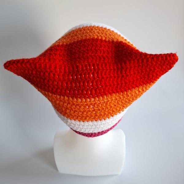 Gehaakte muts | Lesbische vlag