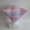 Thumbnail for Gehaakte muts | Lichtroze en lichtblauw
