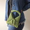 Thumbnail for Gehaakte crossbody tas | Appelgroen