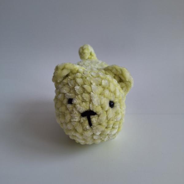 Gehaakte knuffel 'Gele kat'