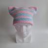Thumbnail for Gehaakte muts | Lichtroze en lichtblauw