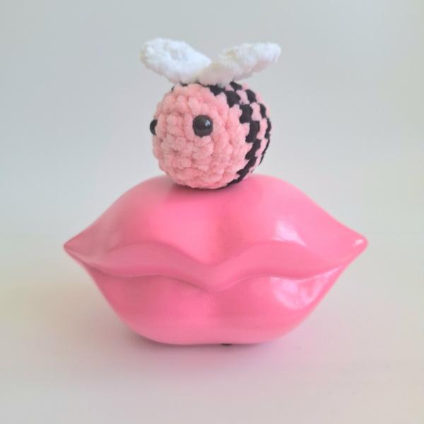 Gehaakte knuffel | Lichtroze bij