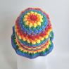 Thumbnail for Gehaakte bucket hat | Pride regenboog vlag