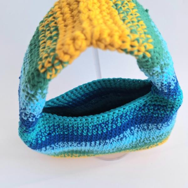 Gehaakte tas tropical | Lagoon
