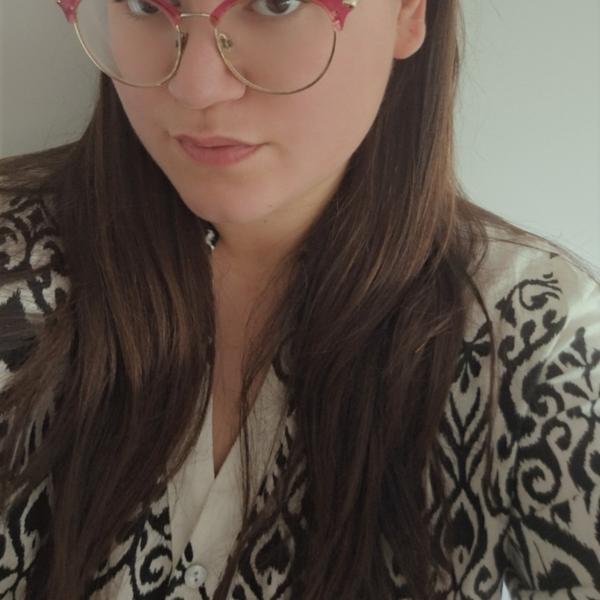 Gehaakte bandana | Turquoise, denimblauw, perzikoranje, neon roze en donkerbruin