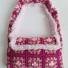 Thumbnail for Gehaakte granny square tas | Roze