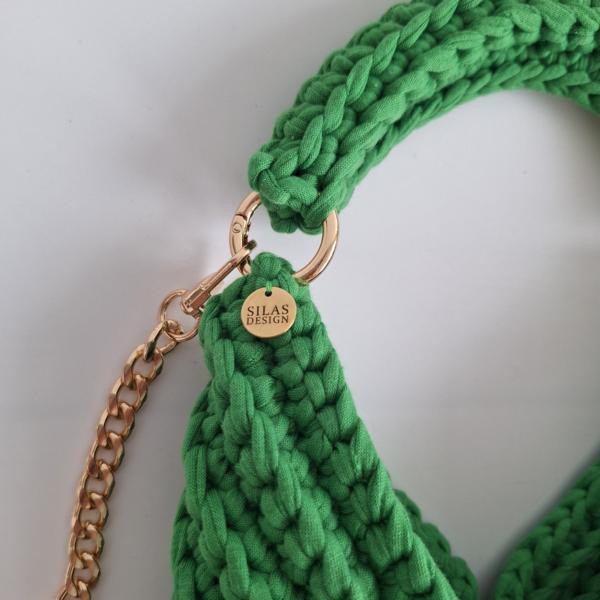 Gehaakte crossbody tas | Groen