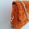 Thumbnail for Geweven crossbody tas | Oranje en goud