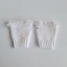 Thumbnail for Gehaakte handschoenen - gehaakte vingerloze handschoenen | Wit