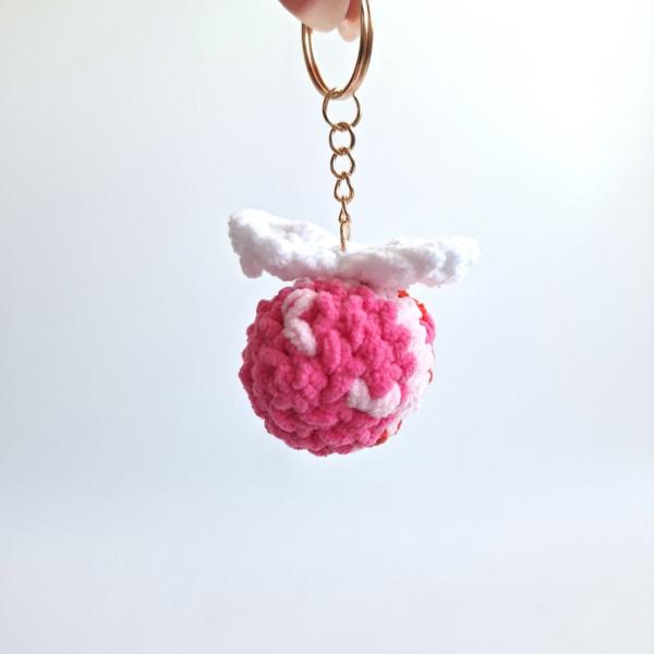 Gehaakte sleutelhanger | Valentijns bij