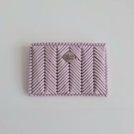 Geweven pasjeshouder | Lila