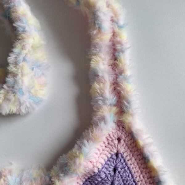 Gehaakte tas | Pastel ster