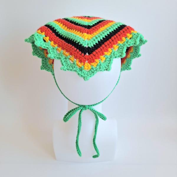 Gehaakte bandana | Reggae vibes