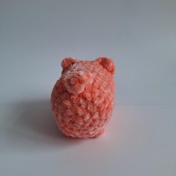 Gehaakte knuffel 'Perzik kat'