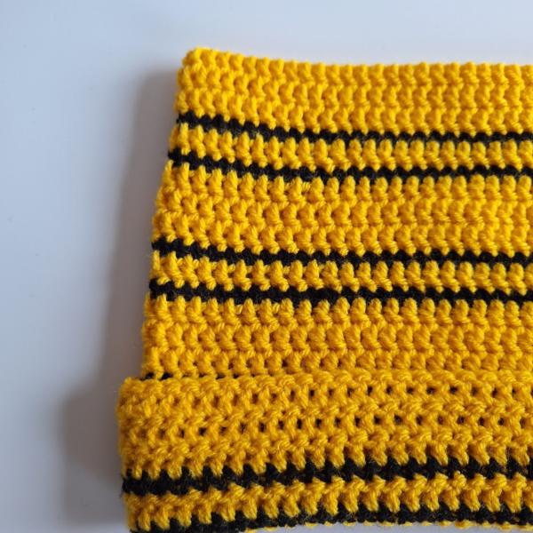 Gehaakte muts | Harry Potter Hufflepuff/huffelpuf house