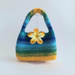 Gehaakte tas tropical | Lagoon