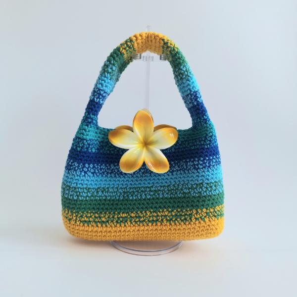 Gehaakte tas tropical | Lagoon